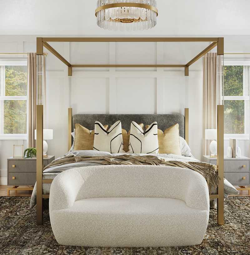 Modern, Transitional Bedroom Design by Havenly Interior Designer Maria