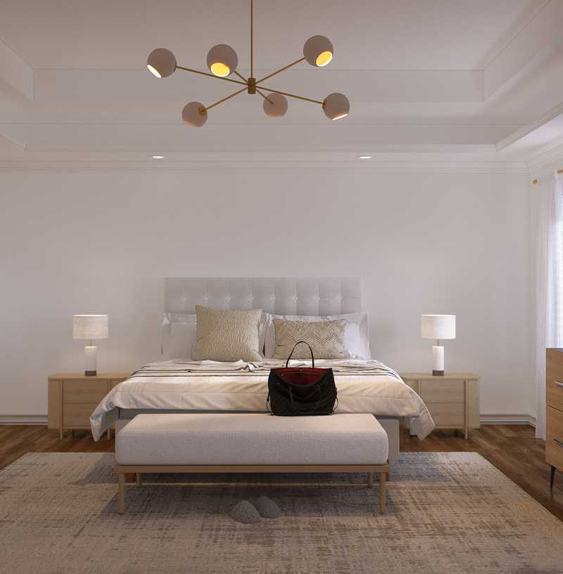 Midcentury Modern Bedroom Design by Havenly Interior Designer Shaun