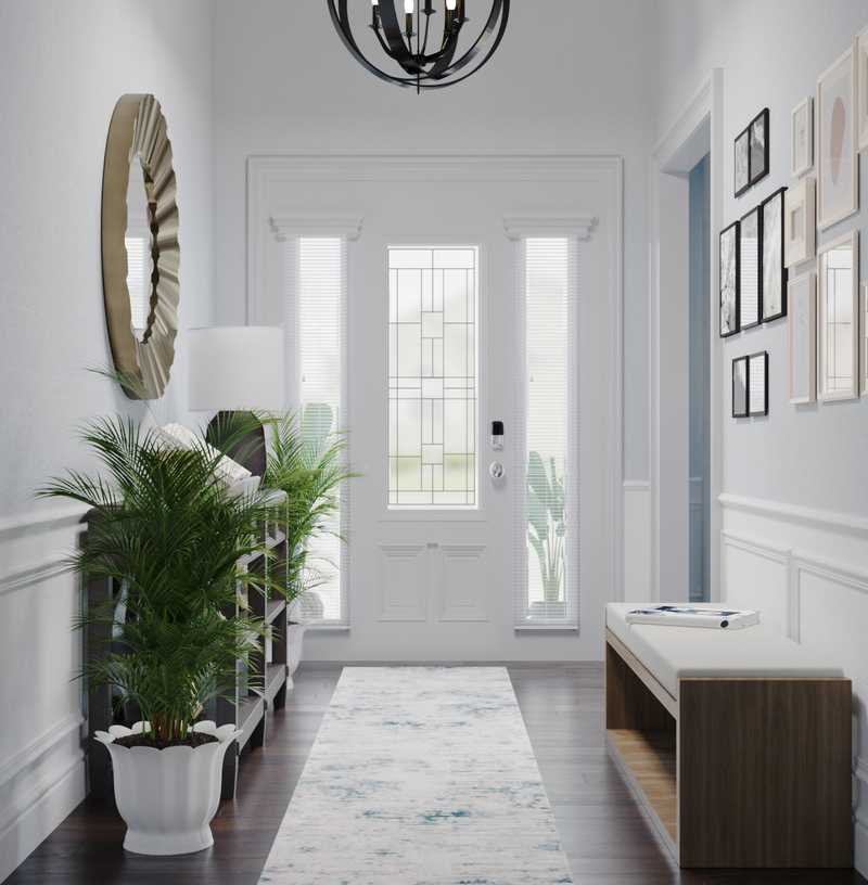 Contemporary, Classic, Transitional Entryway Design by Havenly Interior Designer Sarice