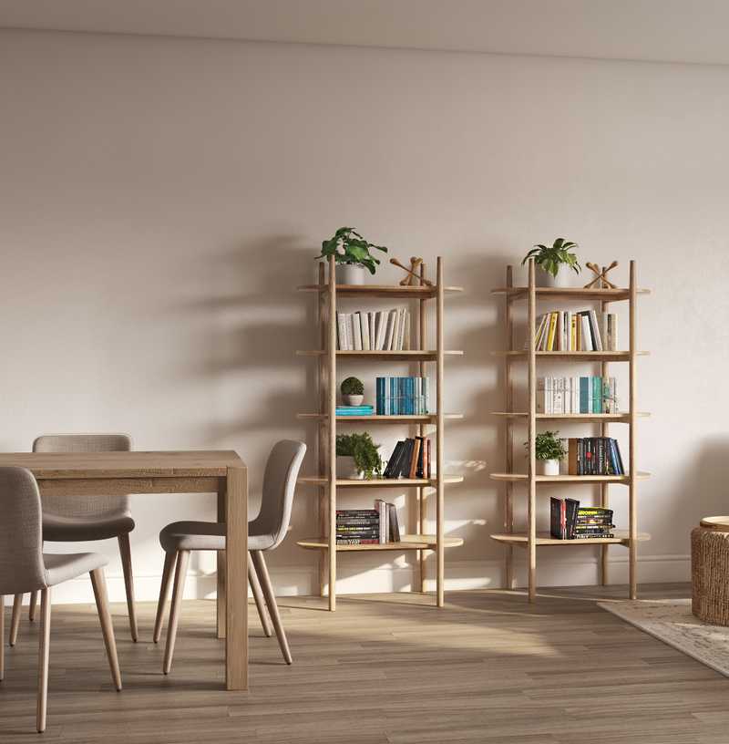 Modern, Eclectic, Bohemian, Farmhouse, Midcentury Modern Living Room Design by Havenly Interior Designer Christina