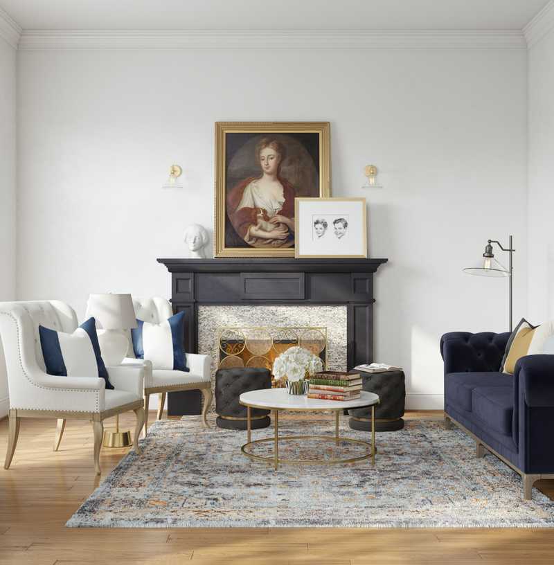 Living Room Design by Havenly Interior Designer Rania