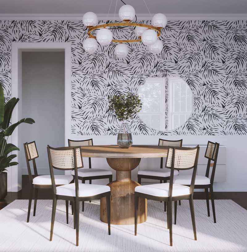 Modern, Traditional Dining Room Design by Havenly Interior Designer Kate