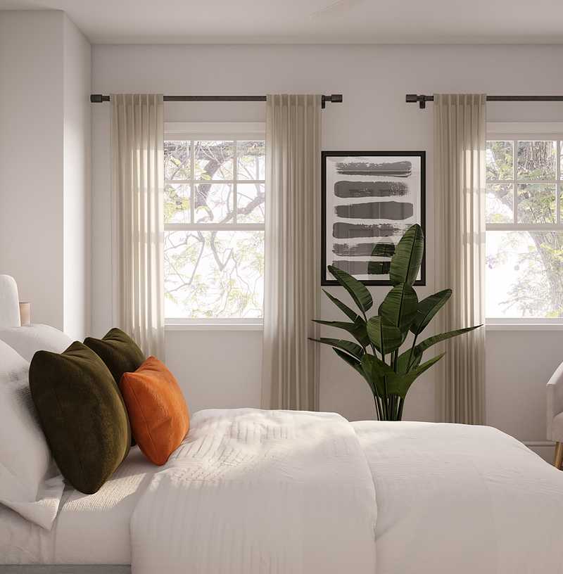 Minimal, Scandinavian Bedroom Design by Havenly Interior Designer Allison