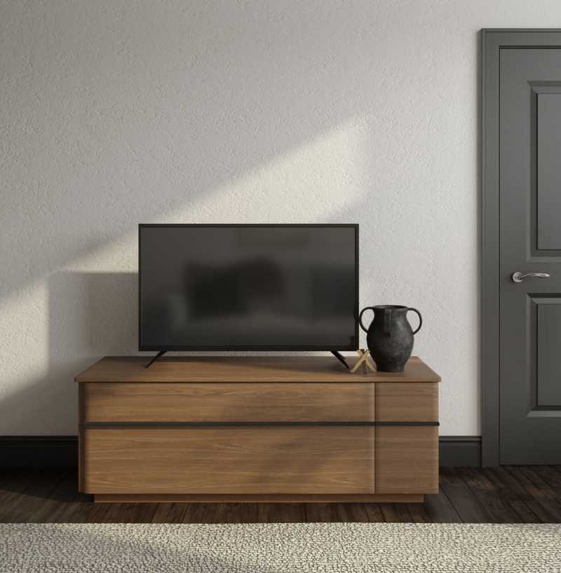 Contemporary, Modern, Minimal, Scandinavian Living Room Design by Havenly Interior Designer Victoria