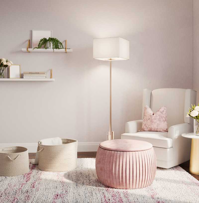 Traditional, Transitional Nursery Design by Havenly Interior Designer Nayely