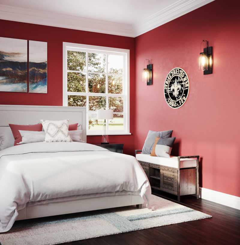 Traditional, Farmhouse Bedroom Design by Havenly Interior Designer Lena