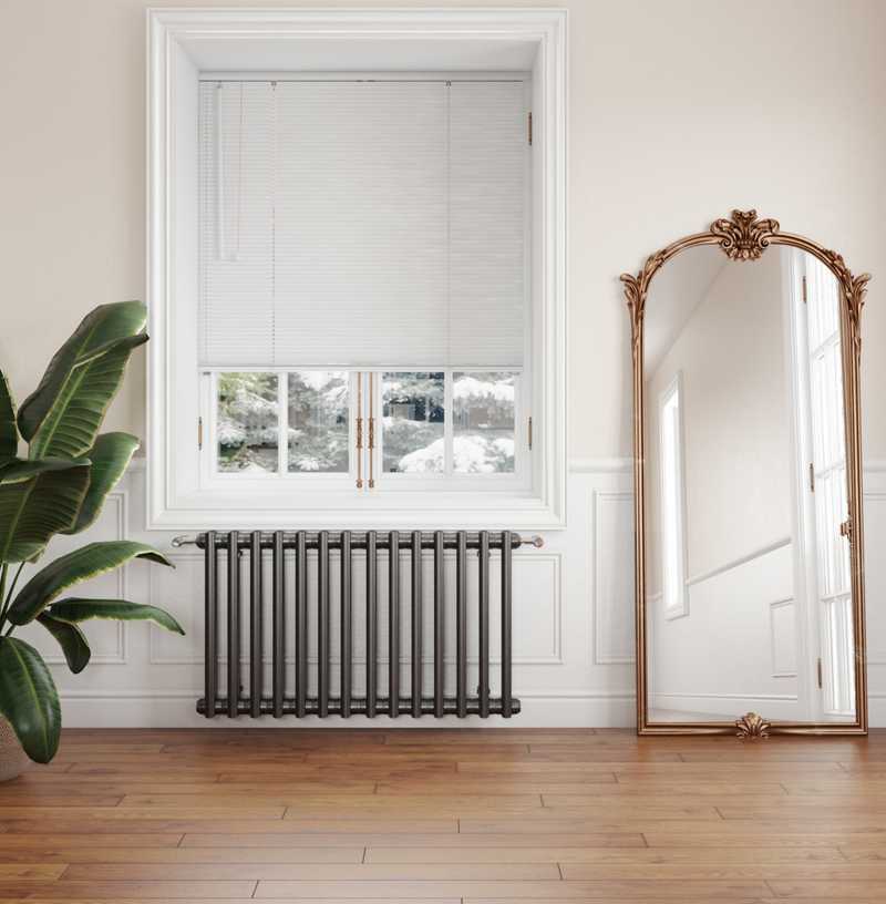 Bohemian, Midcentury Modern, Scandinavian Living Room Design by Havenly Interior Designer Rocio