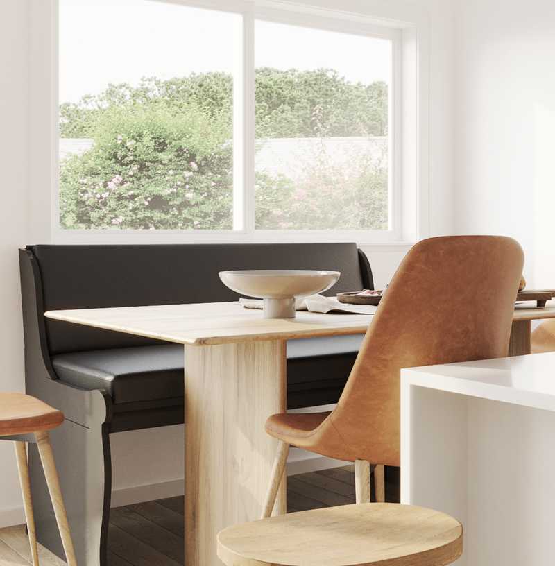 Contemporary, Modern, Transitional, Midcentury Modern, Scandinavian Living Room Design by Havenly Interior Designer Karie