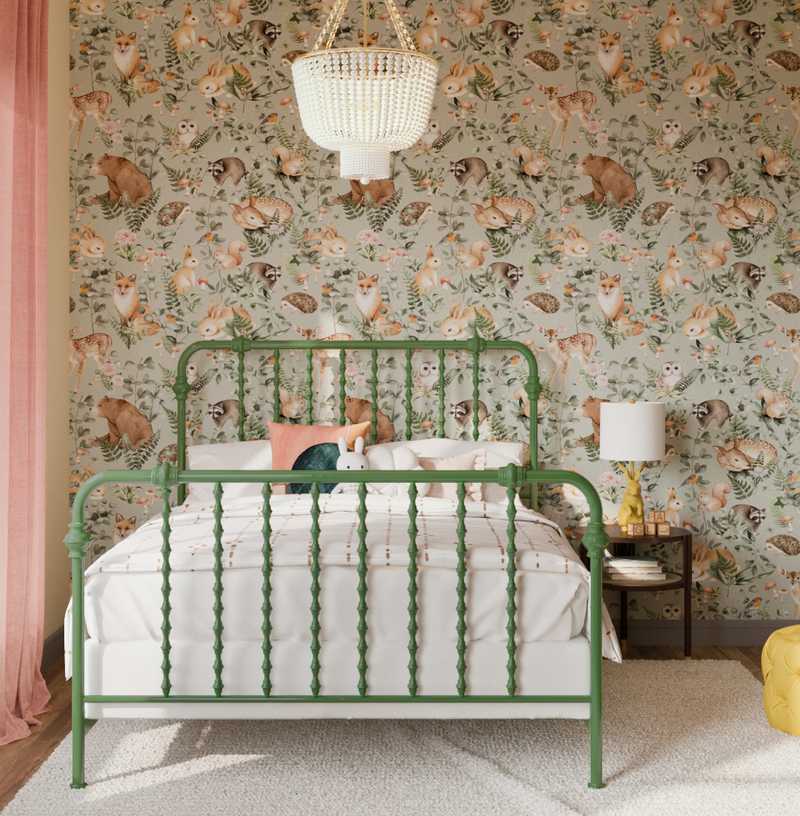 Modern, Farmhouse Bedroom Design by Havenly Interior Designer Kelly