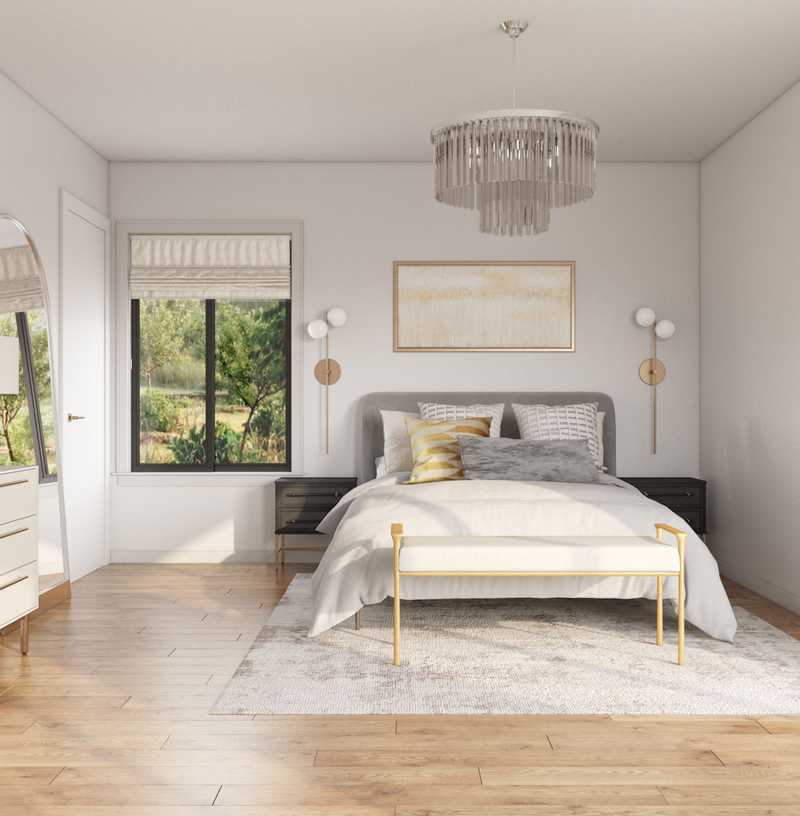 Modern, Glam Bedroom Design by Havenly Interior Designer Briana