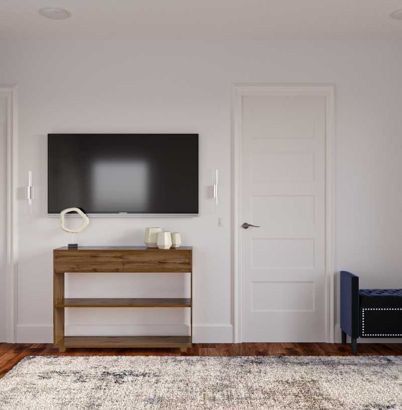 Glam, Midcentury Modern, Minimal Bedroom Design by Havenly Interior Designer Emmanuel