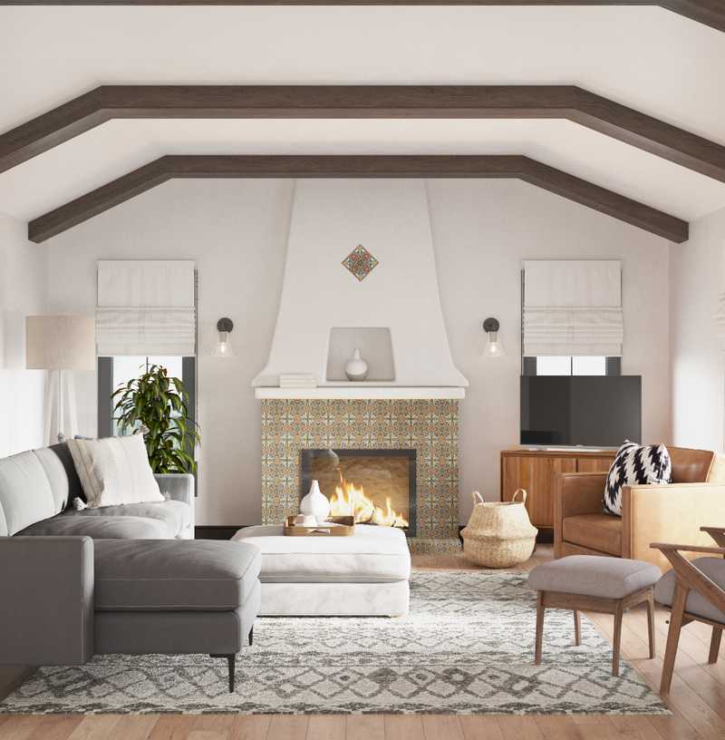 Living Room Design by Havenly Interior Designer Lauren