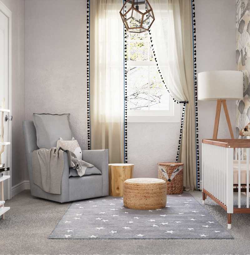 Contemporary, Modern Nursery Design by Havenly Interior Designer Camila
