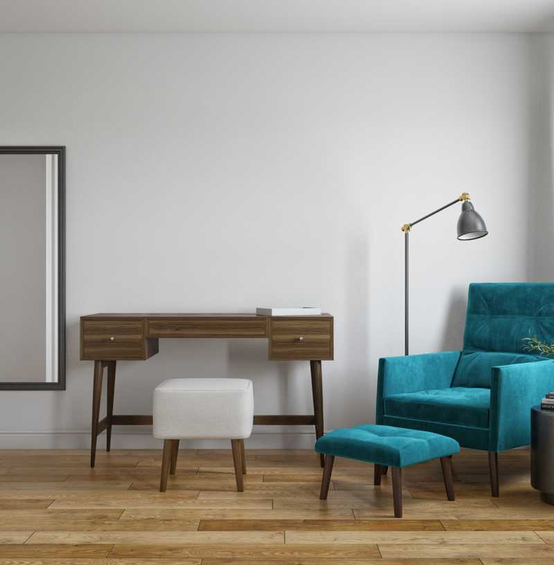 Modern, Midcentury Modern, Scandinavian Bedroom Design by Havenly Interior Designer Ambar