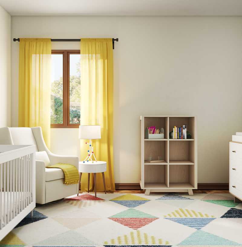 Contemporary Nursery Design by Havenly Interior Designer Claire
