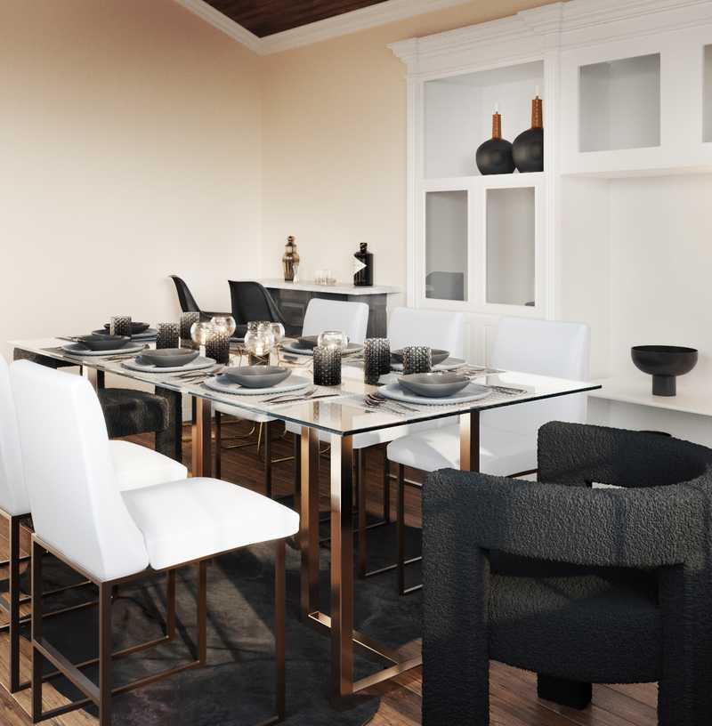 Modern, Vintage Dining Room Design by Havenly Interior Designer Sydney