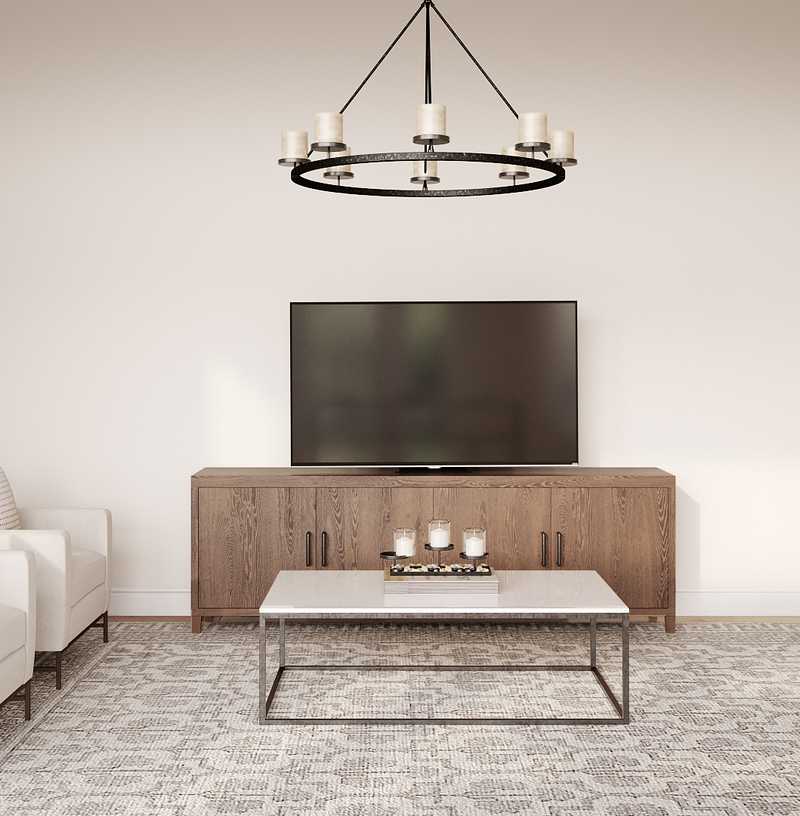 Contemporary, Minimal, Classic Contemporary Living Room Design by Havenly Interior Designer Daniela