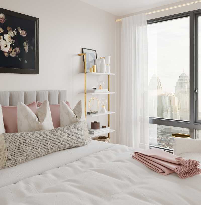 Modern, Glam Bedroom Design by Havenly Interior Designer Nicole