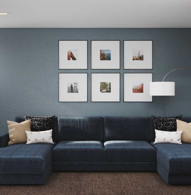 Classic, Coastal Playroom Design by Havenly Interior Designer Ingrid