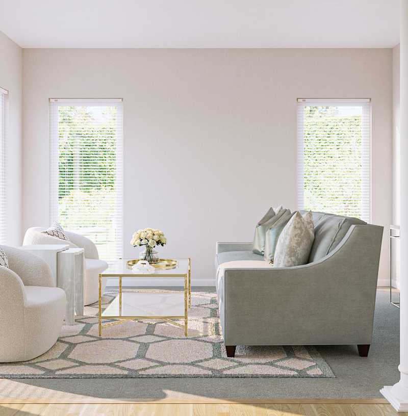 Modern, Glam Playroom Design by Havenly Interior Designer Taylor