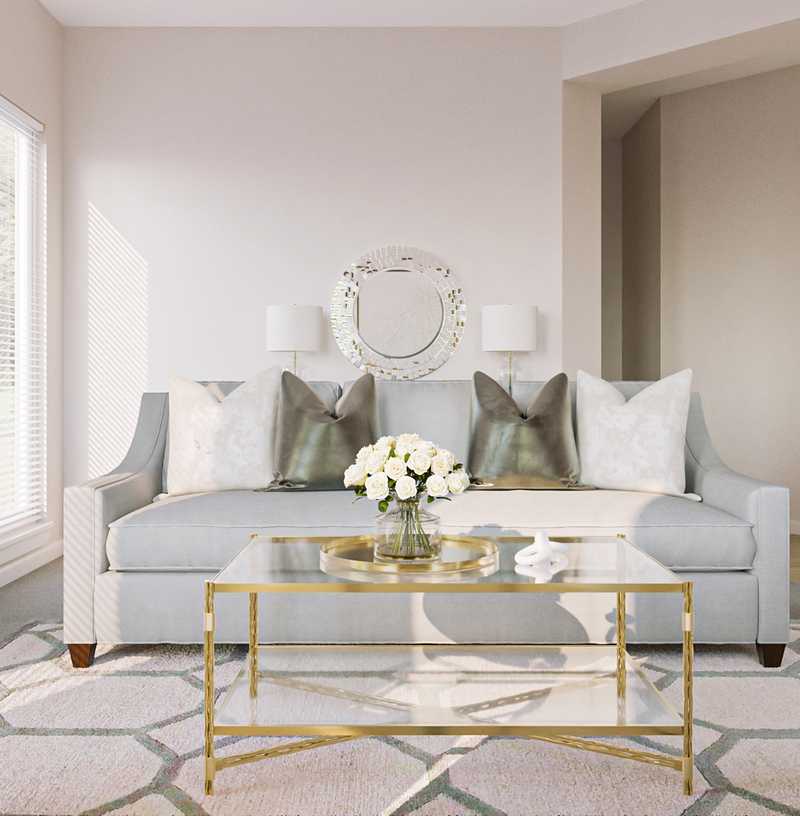 Modern, Glam Playroom Design by Havenly Interior Designer Taylor