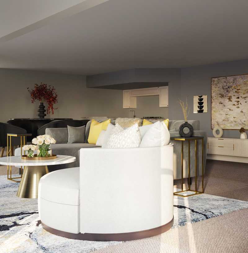 Contemporary, Glam Not Sure Yet Design by Havenly Interior Designer Lena