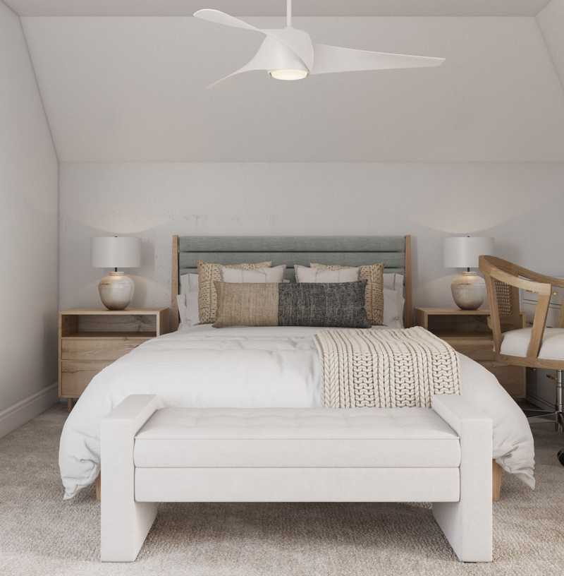 Modern, Bohemian, Midcentury Modern, Minimal Bedroom Design by Havenly Interior Designer Victoria