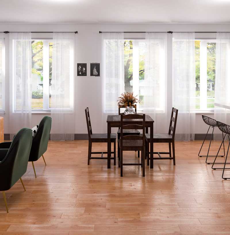 Midcentury Modern, Scandinavian Living Room Design by Havenly Interior Designer Erin