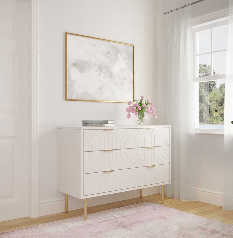 Glam Bedroom Design by Havenly Interior Designer Haley