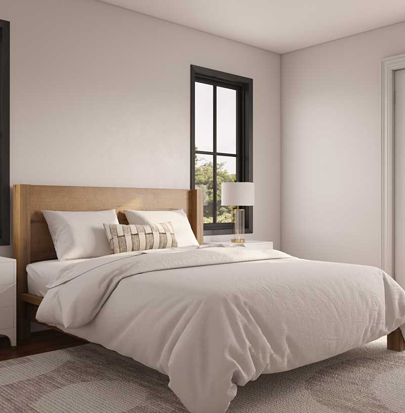 Modern, Coastal, Minimal Bedroom Design by Havenly Interior Designer Katherine