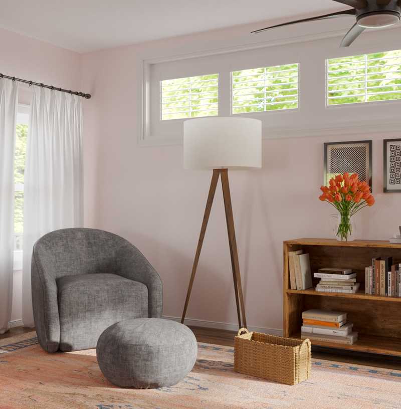 Eclectic, Bohemian Playroom Design by Havenly Interior Designer Sarah