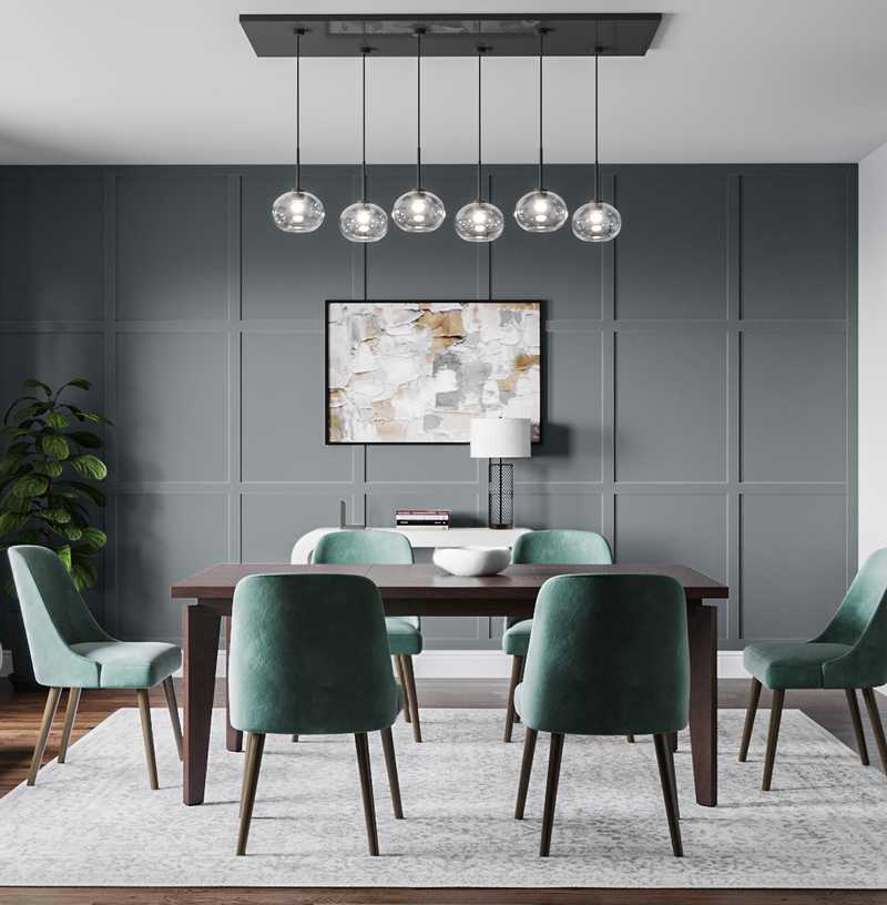 Contemporary, Modern, Traditional Dining Room Design by Havenly Interior Designer David