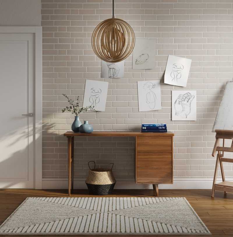 Contemporary Office Design by Havenly Interior Designer Francisco