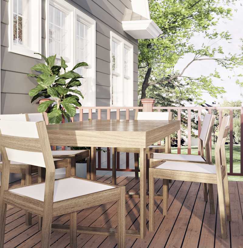 Modern, Scandinavian Outdoor Space Design by Havenly Interior Designer AnnaMarie