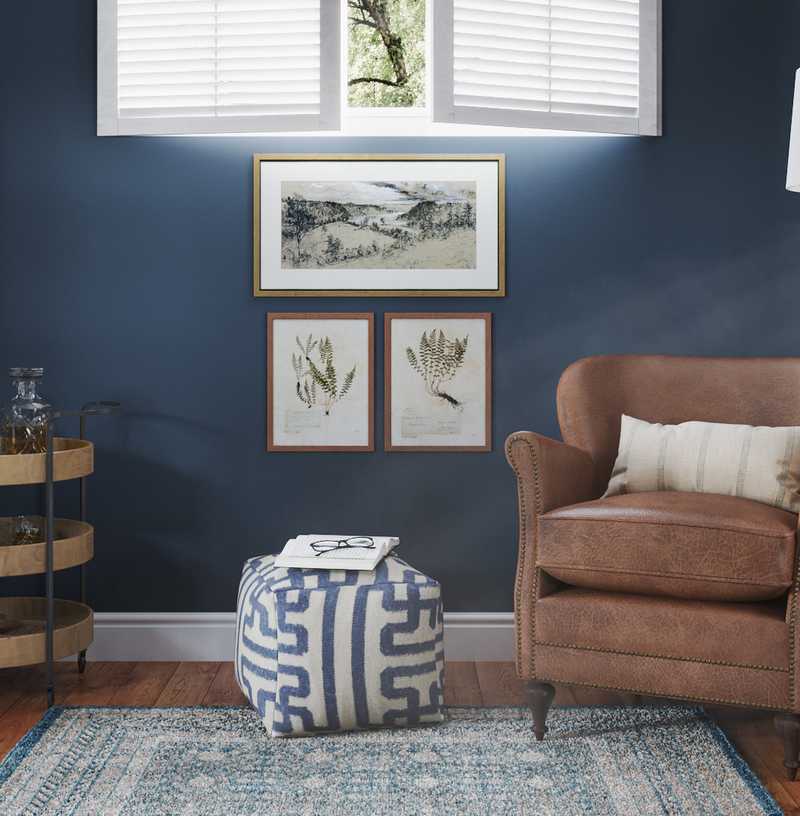 Eclectic, Traditional Office Design by Havenly Interior Designer Rachel