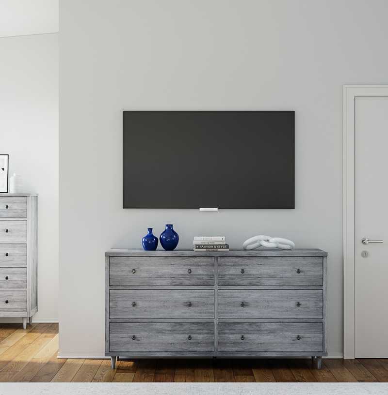 Farmhouse, Rustic Bedroom Design by Havenly Interior Designer Laura