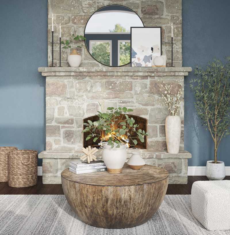 Classic, Farmhouse, Rustic, Transitional, Country Reading Room Design by Havenly Interior Designer Ellis
