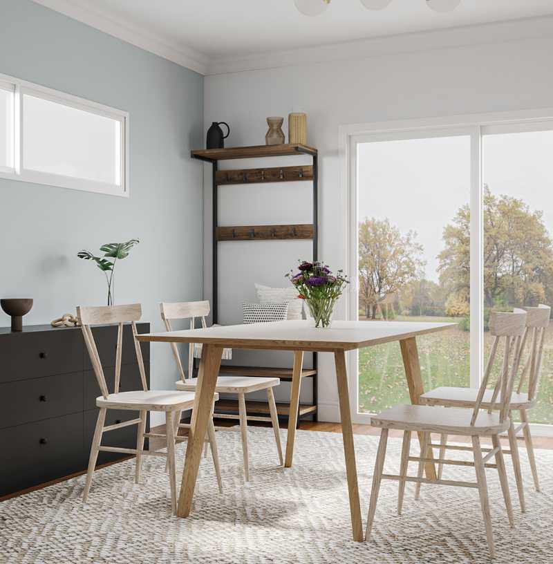 Modern, Eclectic, Midcentury Modern, Scandinavian Dining Room Design by Havenly Interior Designer Camila