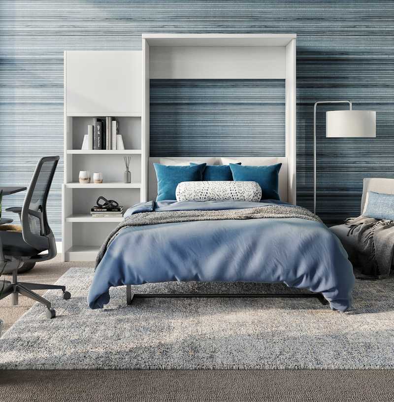 Modern, Industrial, Transitional Office Design by Havenly Interior Designer Sofia