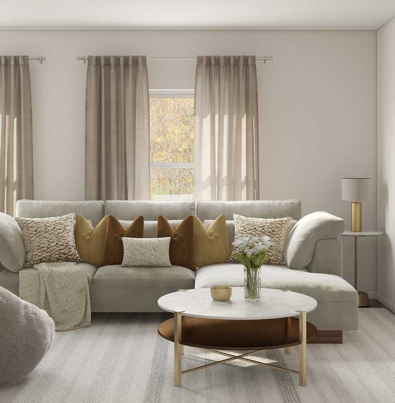 Modern, Glam, Midcentury Modern Bedroom Design by Havenly Interior Designer Tara