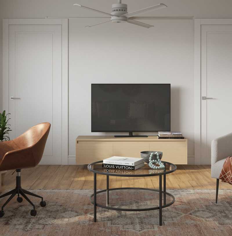 Modern, Classic, Bohemian, Vintage, Scandinavian Living Room Design by Havenly Interior Designer Melissa