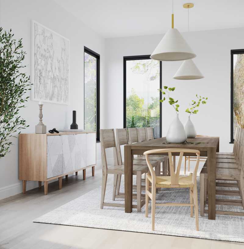 Modern, Farmhouse, Transitional, Country Dining Room Design by Havenly Interior Designer Dalia