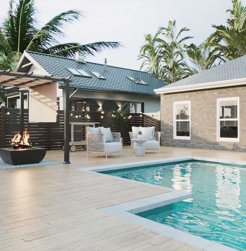 Modern Outdoor Space Design by Havenly Interior Designer Paulina