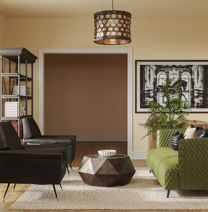 Contemporary, Modern, Eclectic, Glam, Industrial, Midcentury Modern, Classic Contemporary Not Sure Yet Design by Havenly Interior Designer Karla