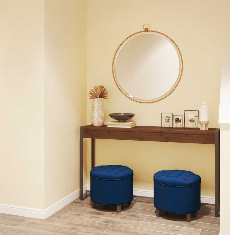 Farmhouse, Rustic Entryway Design by Havenly Interior Designer Omire