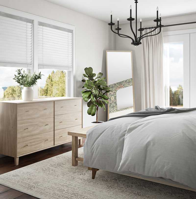 Rustic, Vintage Bedroom Design by Havenly Interior Designer Daniela