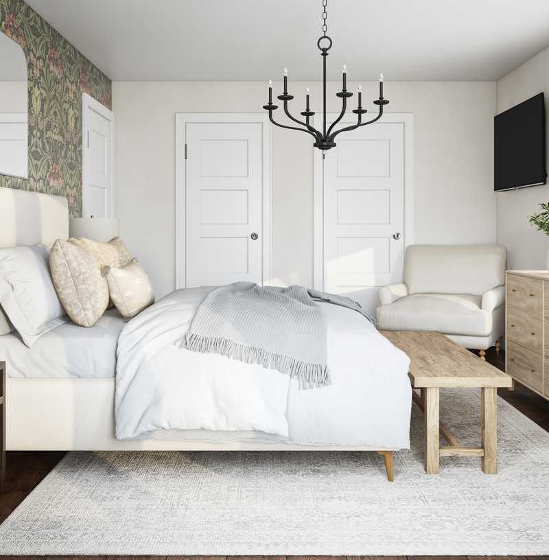 Rustic, Vintage Bedroom Design by Havenly Interior Designer Daniela