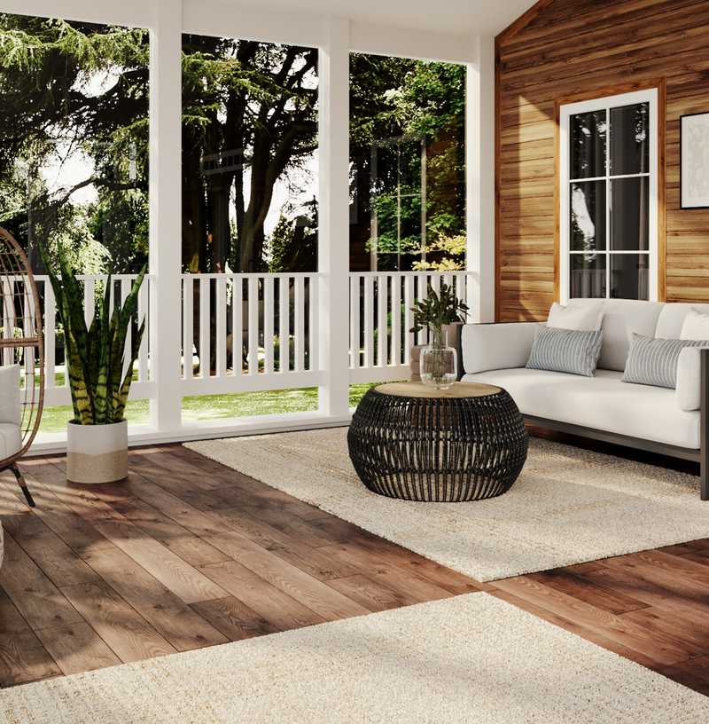 Coastal Outdoor Space Design by Havenly Interior Designer Kayla