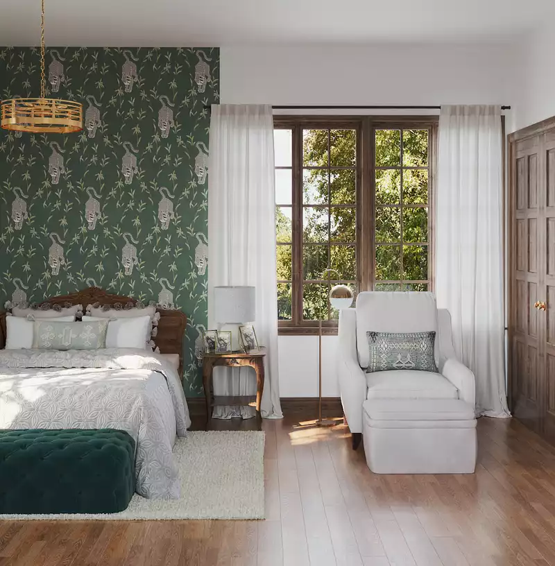 Modern, Classic, Glam Bedroom Design by Havenly Interior Designer Francina