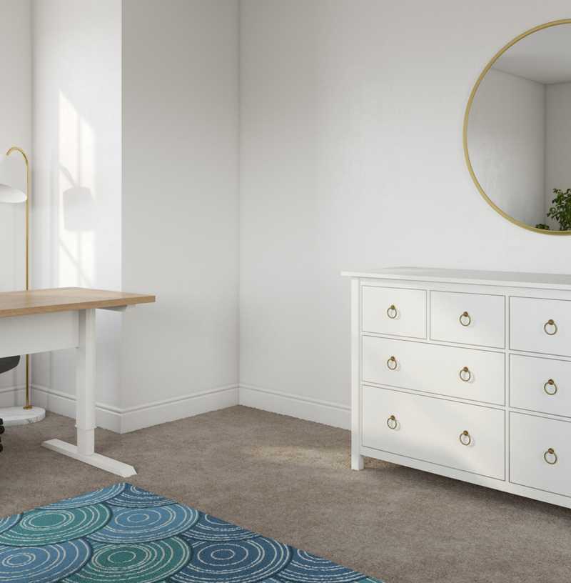 Modern, Farmhouse Bedroom Design by Havenly Interior Designer Melissa